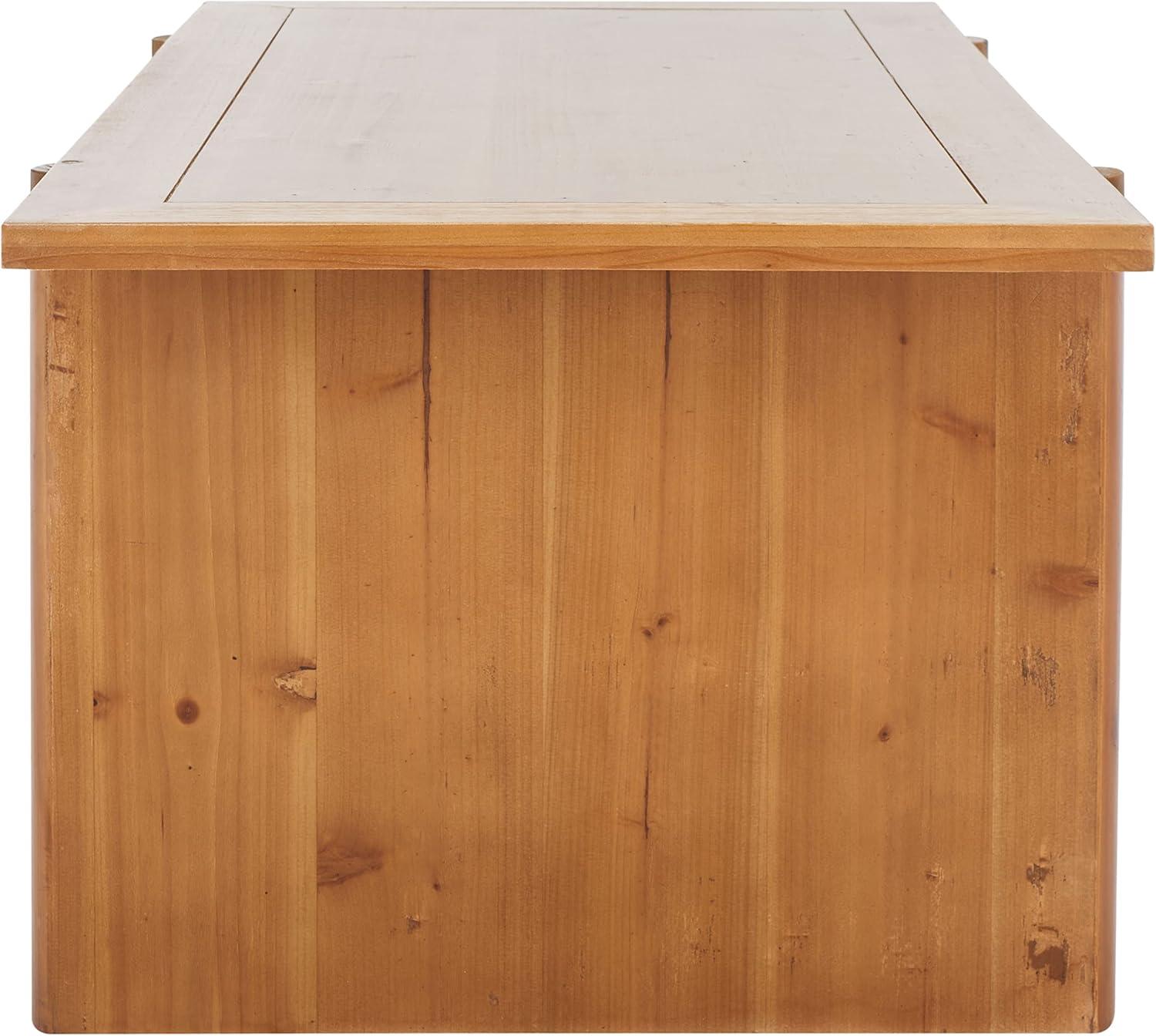 Why We Love the SAFAVIEH Truman Coffee Table's ‌Rustic Charm