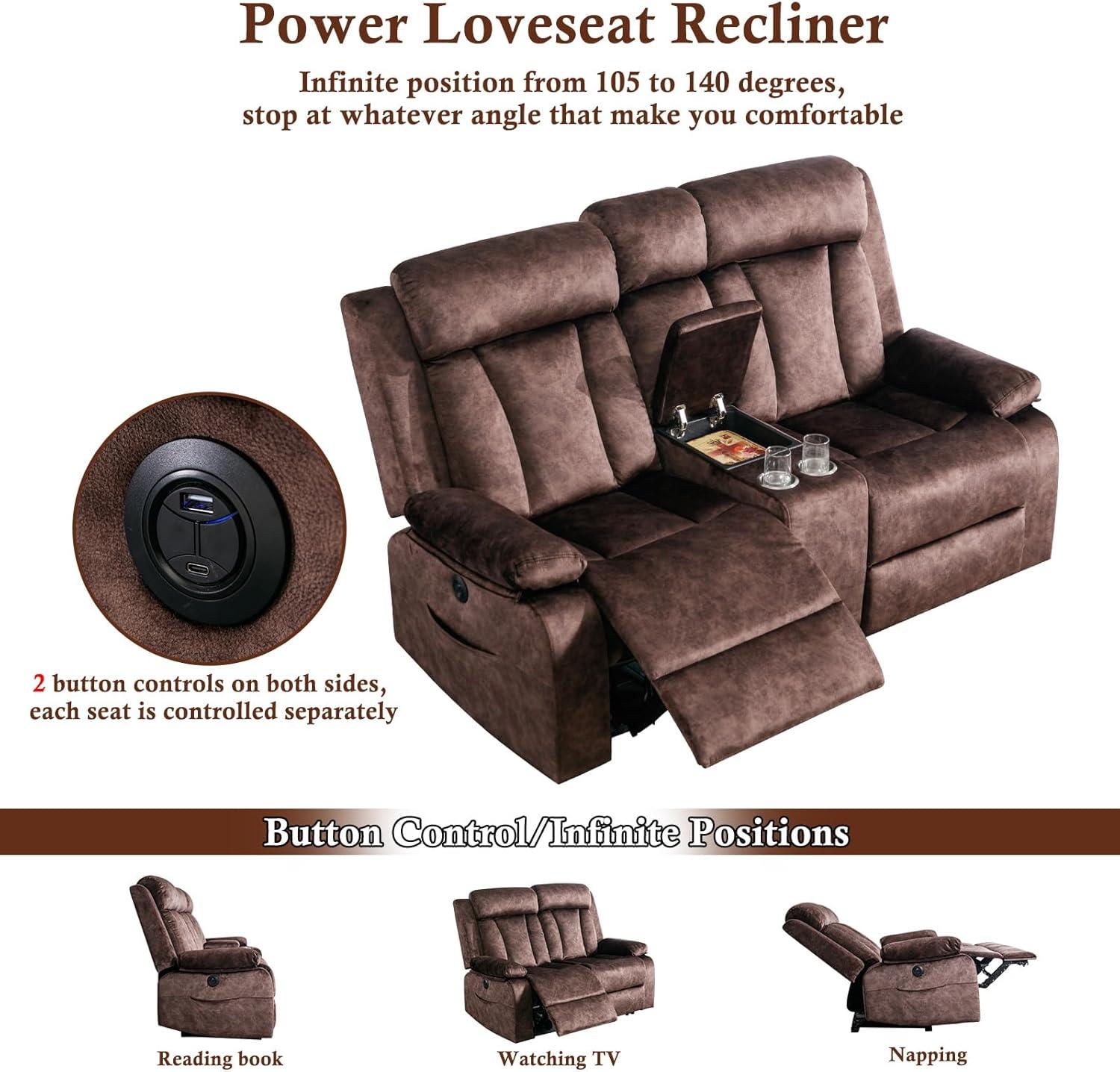 Our Take on the Power Reclining Sofa & Loveseat Set with Massage