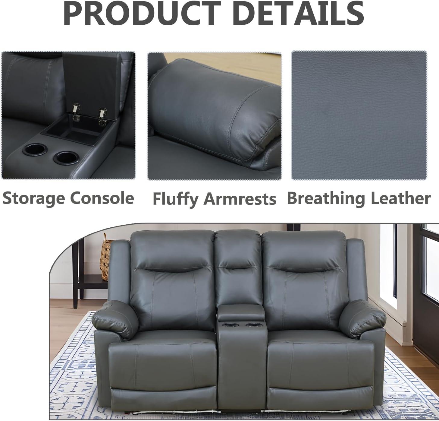 Our Take on the Power Leather Recliner Sofa Set with LED & USB Ports