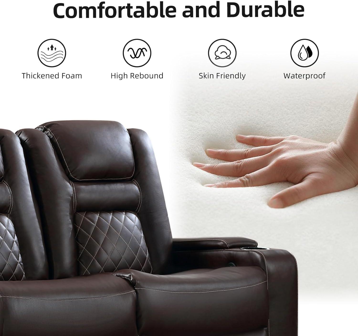 Our Honest Take: comfort & Convenience in EBELLO reclining Sofa Review