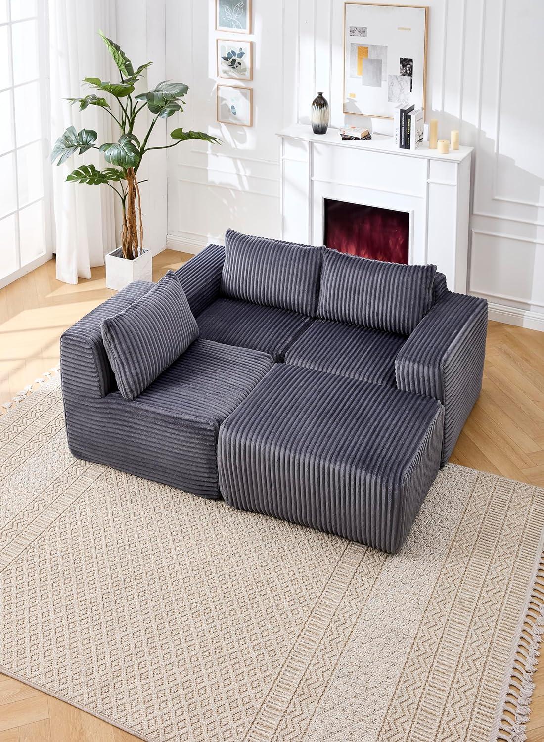 Our Take on the Modern Minimalist modular Sectional Sofa's comfort & Style