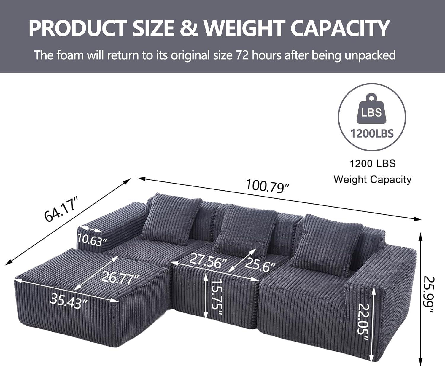 Our Take on the Modern Minimalist Modular Sectional Sofa's Comfort & Style