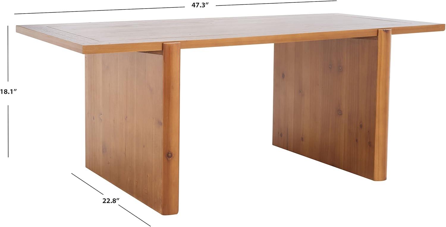 Why We Love the SAFAVIEH Truman​ Coffee Table's rustic ‍Charm