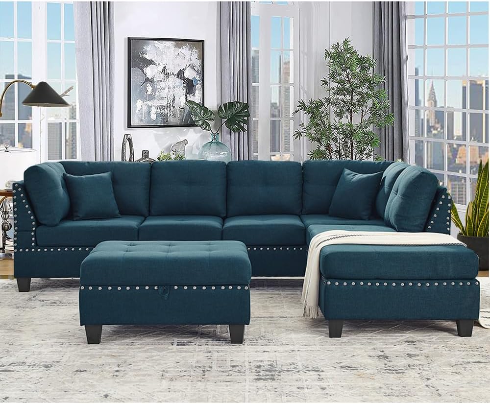 Discovering Comfort and Style with the Evedy Large Sectional Sofa