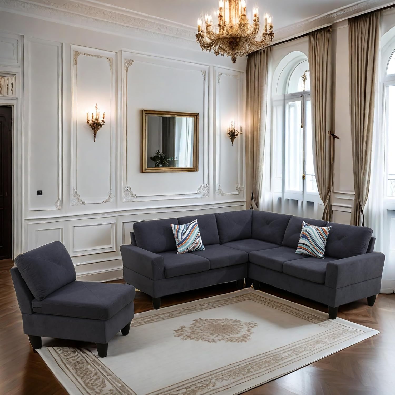 A Compact Convertible Sofa That Fits & Transforms Our Space