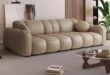 Cloud Couches Grey Loveseat Spacious Comfort Meets Sleek Design