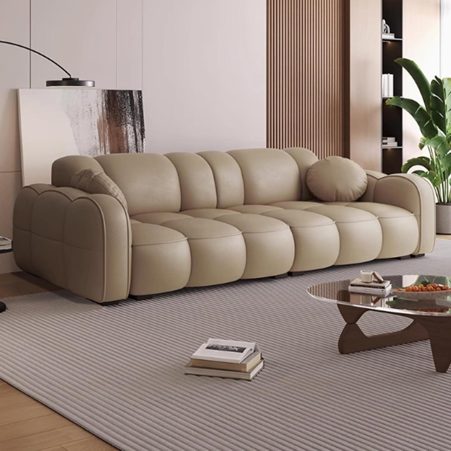 Cloud Couches Grey Loveseat Spacious Comfort Meets Sleek Design