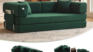 Convertible Corduroy Sofa Bed Style And Comfort Combined