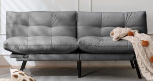 Cozy Comfort Meets Function Exploring A Stylish Convertible Futon