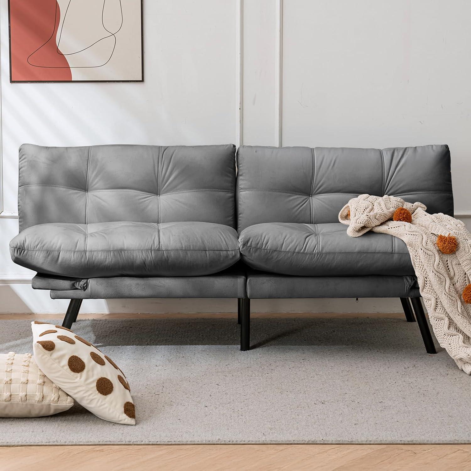 Cozy Comfort Meets Function Exploring A Stylish Convertible Futon