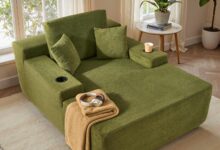 Cozy Comfort Meets Style Exploring A Plush Velvet Chaise Lounge