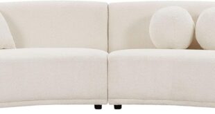 Cozy Comfort Meets Style In This Beige Sectional Sofa Set