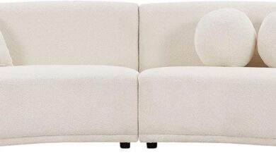 Cozy Comfort Meets Style In This Beige Sectional Sofa Set