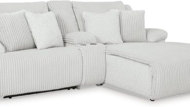 Cozy Comfort Meets Style In This Spacious Reclining Sectional