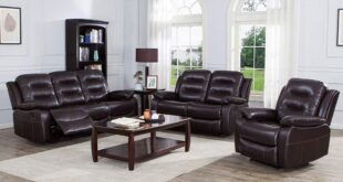 Cozy Comfort Meets Style Inside The 3 Piece Recliner Set