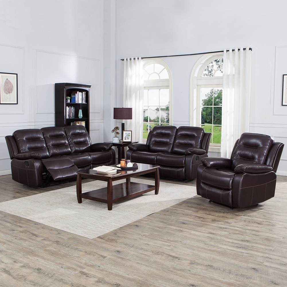 Cozy Comfort Meets Style Inside The 3 Piece Recliner Set