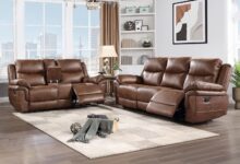 Cozy Meets Convenience Exploring The Ryland Mocha Sofa Set