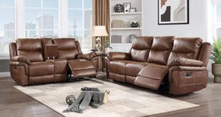 Cozy Meets Convenience Exploring The Ryland Mocha Sofa Set