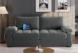 Cozy Meets Function Exploring A Modern Velvet Loveseat With Storage