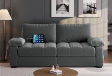 Cozy Meets Function Exploring A Modern Velvet Loveseat With Storage