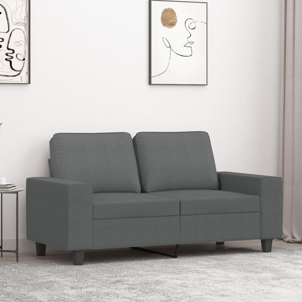 Cozy Meets Modern Exploring A Stylish 2 Seater Sofa In Dark Gray
