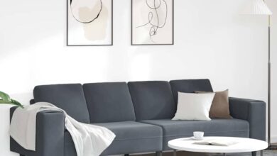 Cozy Meets Modern Exploring The Velvet Sectional Sofa Set