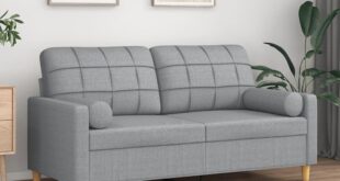 Cozy Up Together Exploring The Comfort Of A Light Gray 2 Seater Sofa