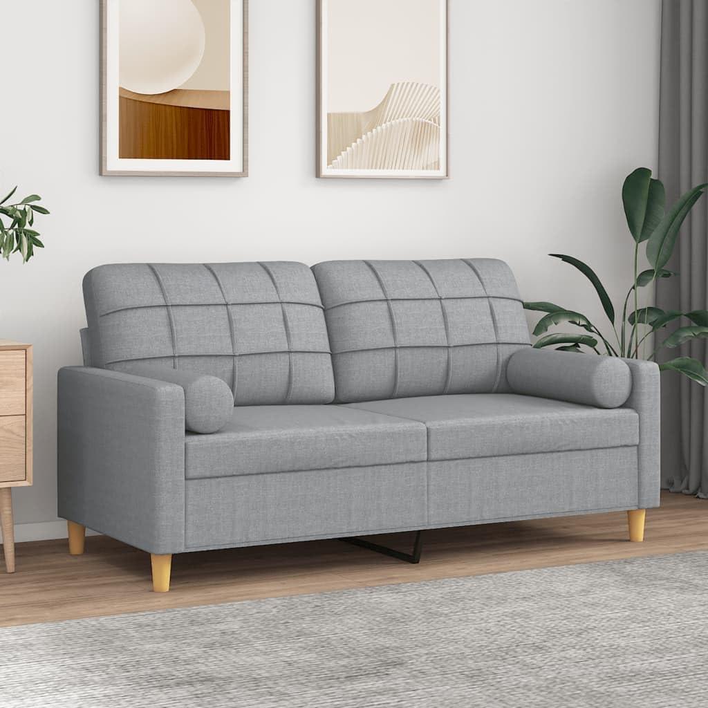 Cozy Up Together Exploring The Comfort Of A Light Gray 2 Seater Sofa