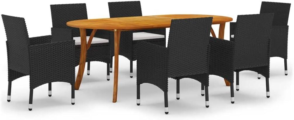 Creating a Cozy Outdoor Dining Spot with vidaXL's 7-Piece set