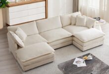 Creating Cozy Living Spaces With The Mikibama Modular U Shaped Sofa