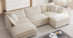 Creating Cozy Living Spaces With The Mikibama Modular U Shaped Sofa