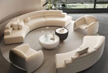 Curved Sectional Sofa Set Stylish Comfort For Every Space