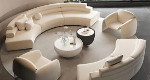 Curved Sectional Sofa Set Stylish Comfort For Every Space