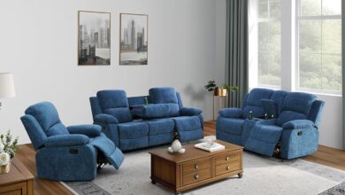 Discover Comfort And Style With A Flexible 3 Piece Recliner Sofa Set