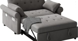 Discover Comfort And Versatility With The Dwvo 3 In 1 Sofa Bed