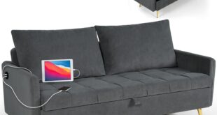 Discovering Comfort And Function In The Linlux Velvet Loveseat Sofa