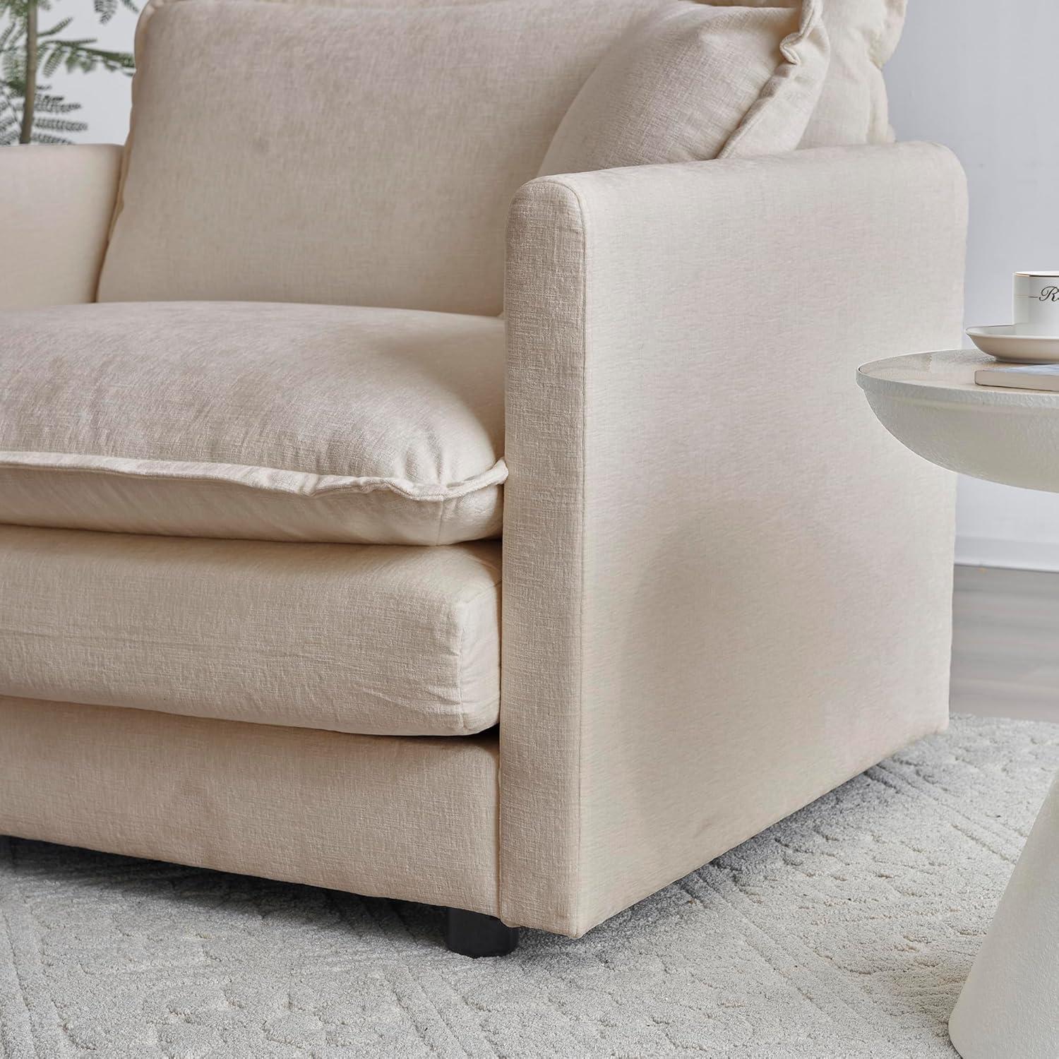 Discovering Comfort and Style: Eafurn's Versatile U-shaped Sectional Sofa