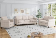 Discovering Comfort And Style Muzz 3pcs Beige Sofa Set Review