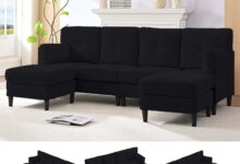 Discovering Comfort And Style With The Mjkone U Shaped Sectional Sofa
