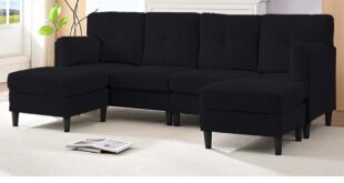 Discovering Comfort And Style With The Mjkone U Shaped Sectional Sofa