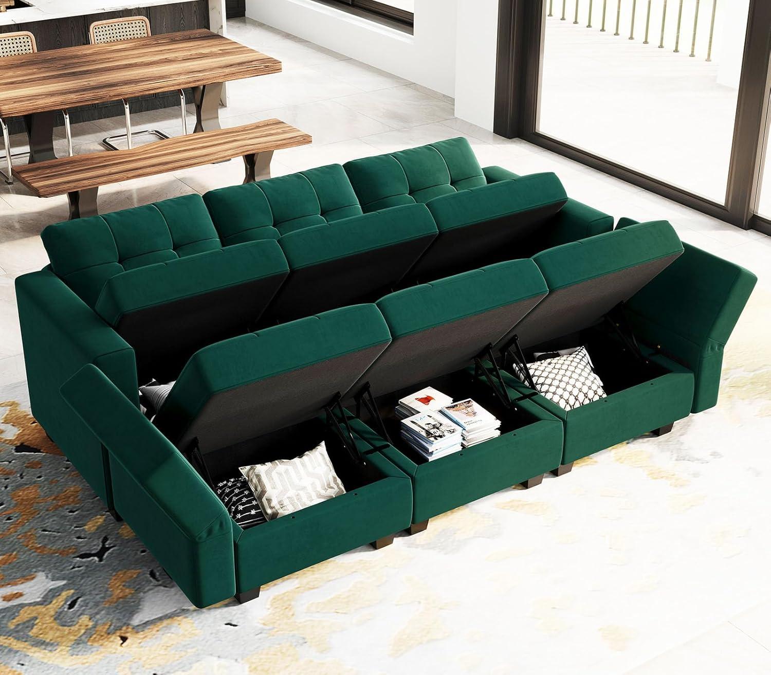 Discovering Comfort and Versatility with Belffin's Modular sofa Set