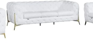 Elevate Living Spaces With Blackjack Modena Elegant Leather Set