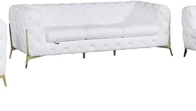 Elevate Living Spaces With Blackjack Modena Elegant Leather Set