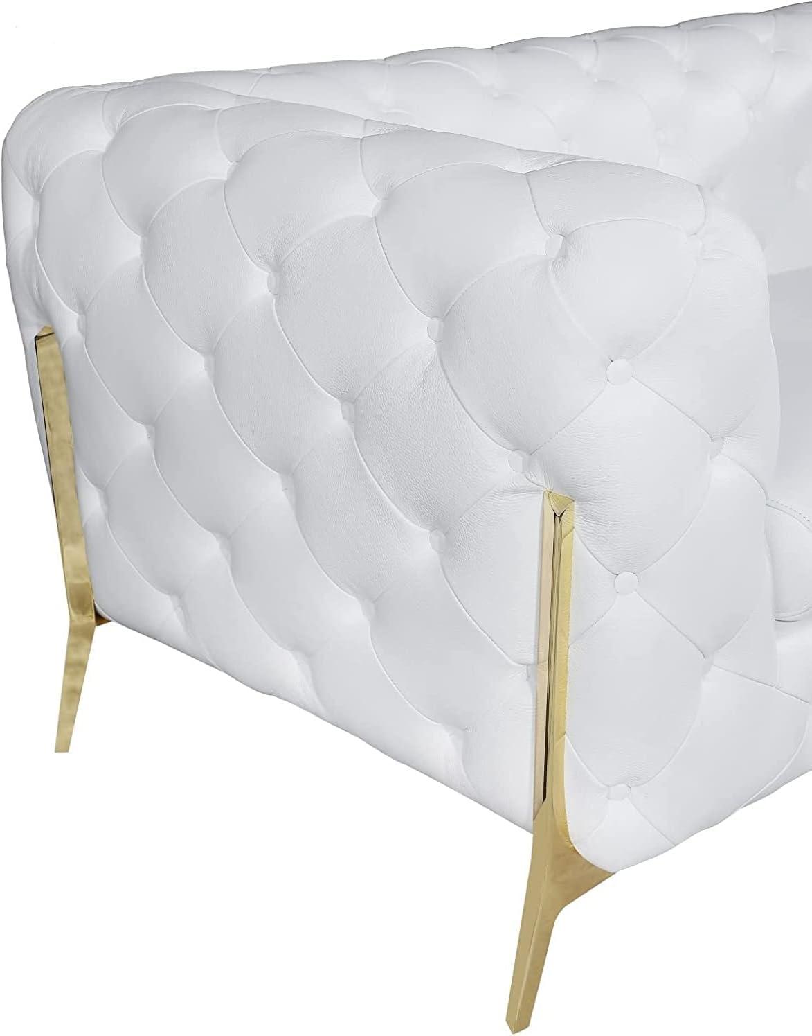 Elevate Living Spaces with Blackjack Modena's Elegant Leather Set