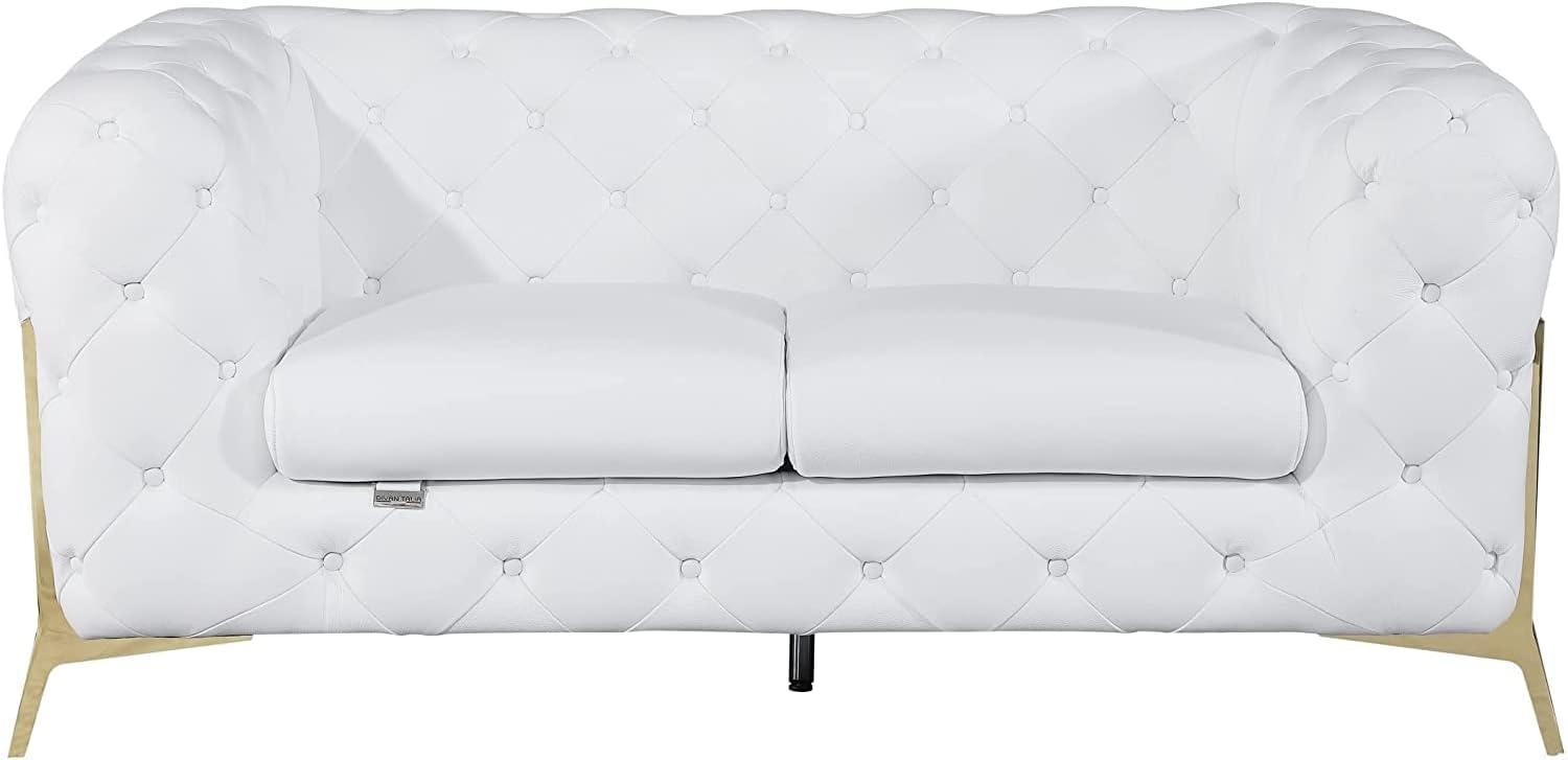 Elevate Living Spaces with Blackjack Modena's Elegant Leather Set