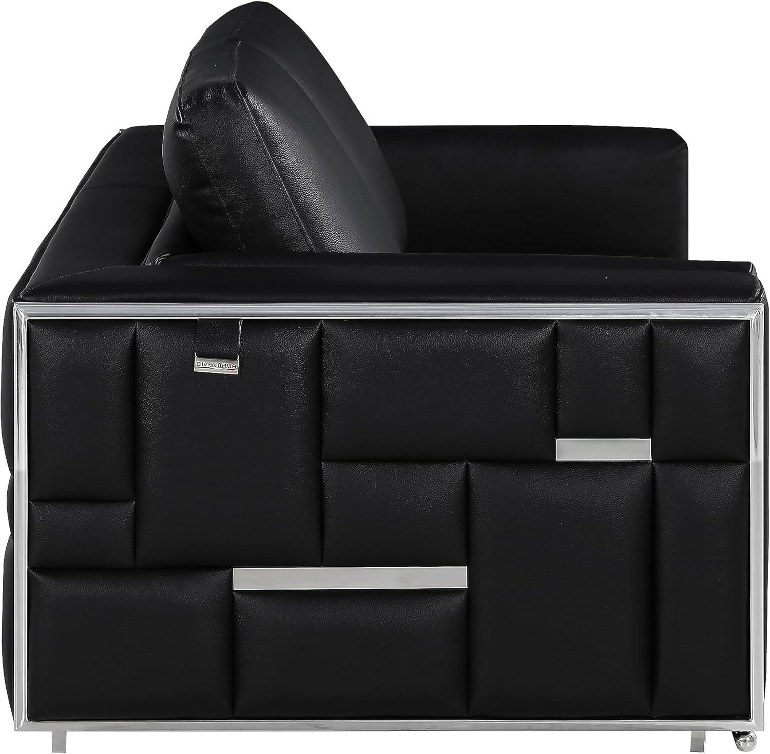 Elevate living Spaces with Catania's Sleek Italian Leather Sofa Set