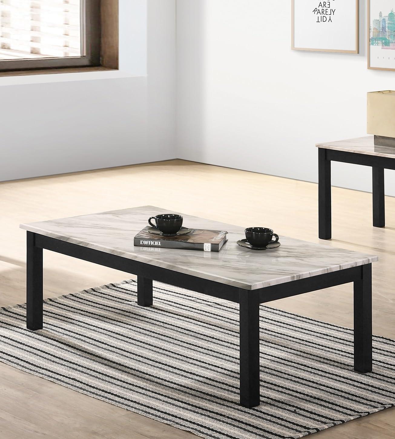 Elevate Living Spaces with GOWES Sleek Marble top Set