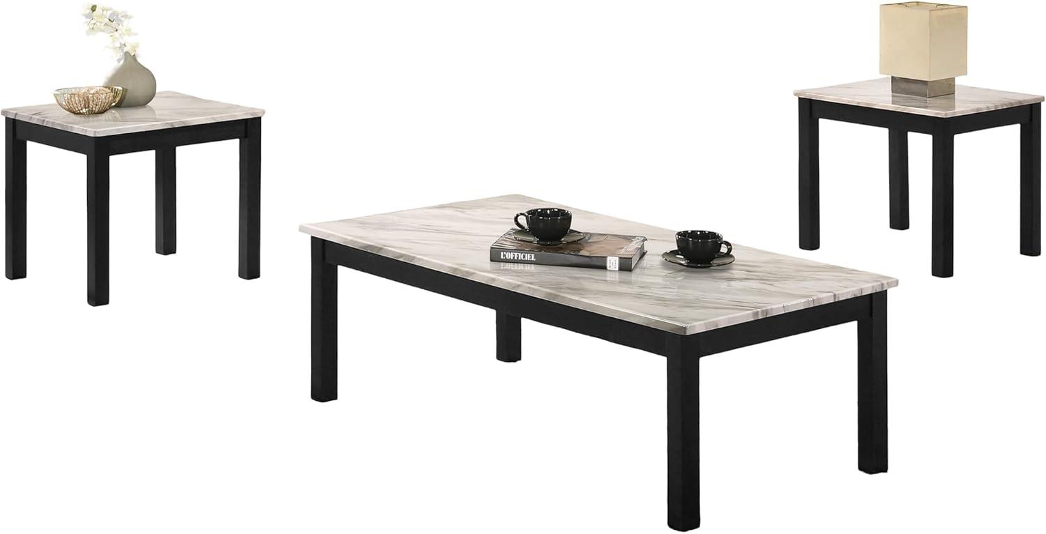 Elevate Living Spaces with GOWE's Sleek Marble Top Set