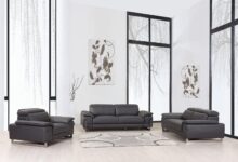 Elevate Our Living Room Style With The Ellison Leather Set