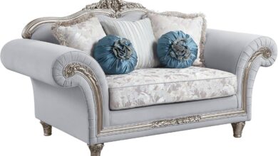 Elevate Small Spaces With The 76 Light Gray Linen Loveseat